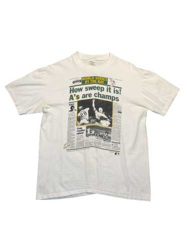 Hanes Vintage ‘89 Battle of the Bay MLB T-shirt.S… - image 1