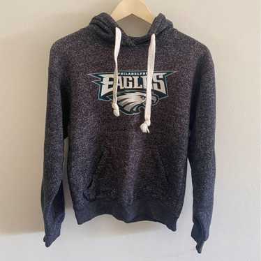 Printify Philadelphia Eagles Vintage 90's Heavyweight NFL Hoodie Sport Grey / XL