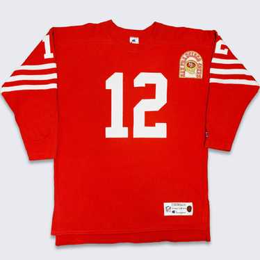 Vintage 49ers Jersey 16 Joe Montana San Francisco Niners Mesh