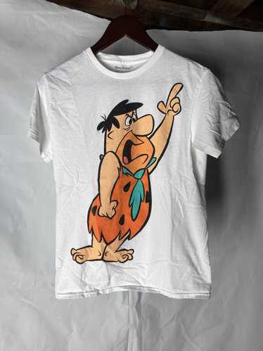 Vintage The flintstones Fred big graphic t shirt … - image 1