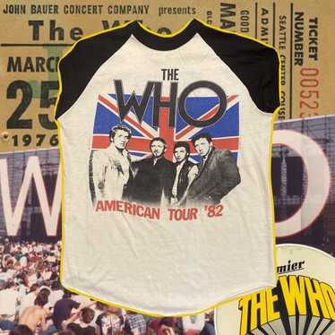 1982 The Who American Tour