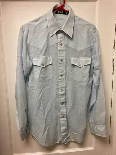 1970s JC Penney Western Shirt 15-15-1/2