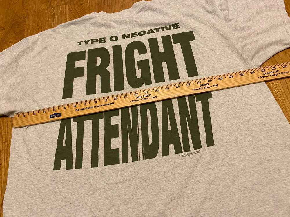 1999 Type O Negative Fright Attendant Tee Shirt XL - image 5