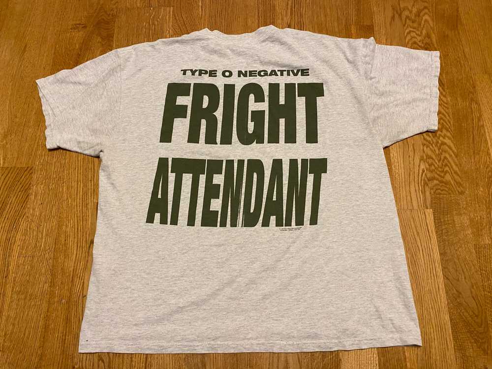 1999 Type O Negative Fright Attendant Tee Shirt XL - image 7