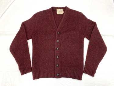1960s mohair cardigan sweater boys/ youth size 18… - image 1