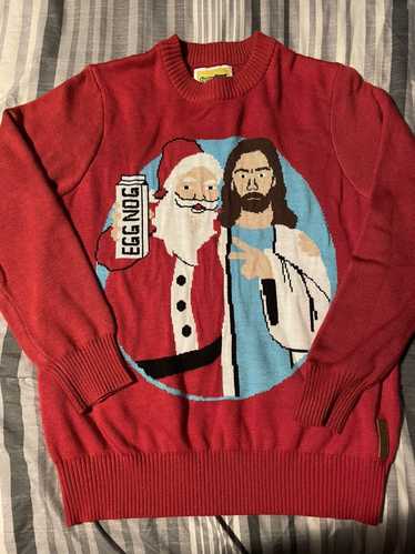Tipsy Elves TipsyElves Santa and Jesus Sweater