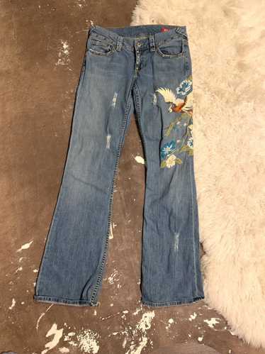 X2 X2 Denim Laboratory Vintage Embroidered Jeans