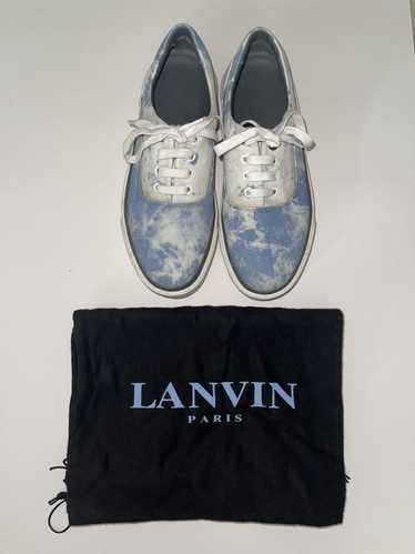 Lanvin Lanvin Vulcanized Tie Dye Sneakers - image 1