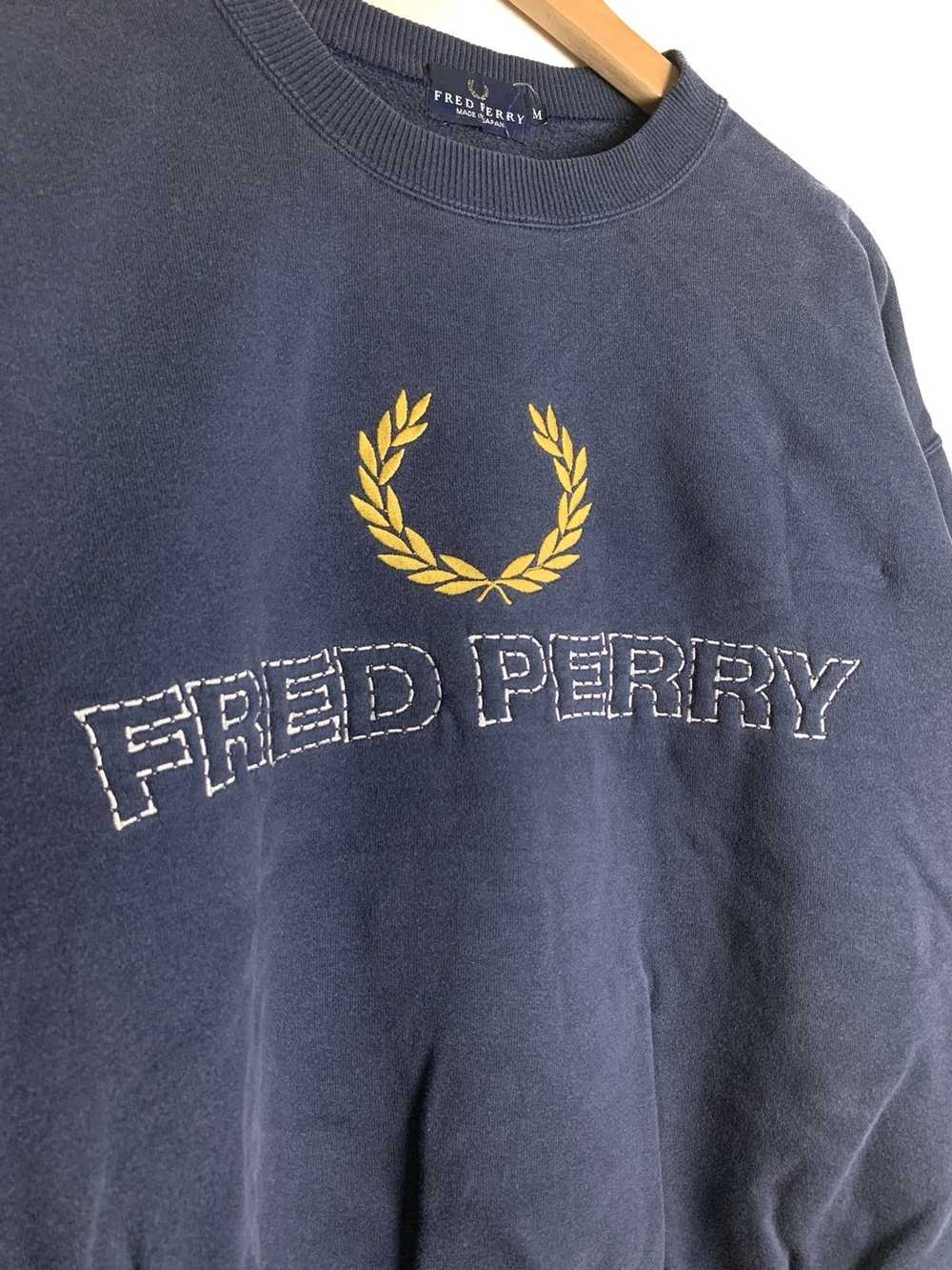 Fred Perry × Vintage Vintage Fred Perry Crewneck … - image 2