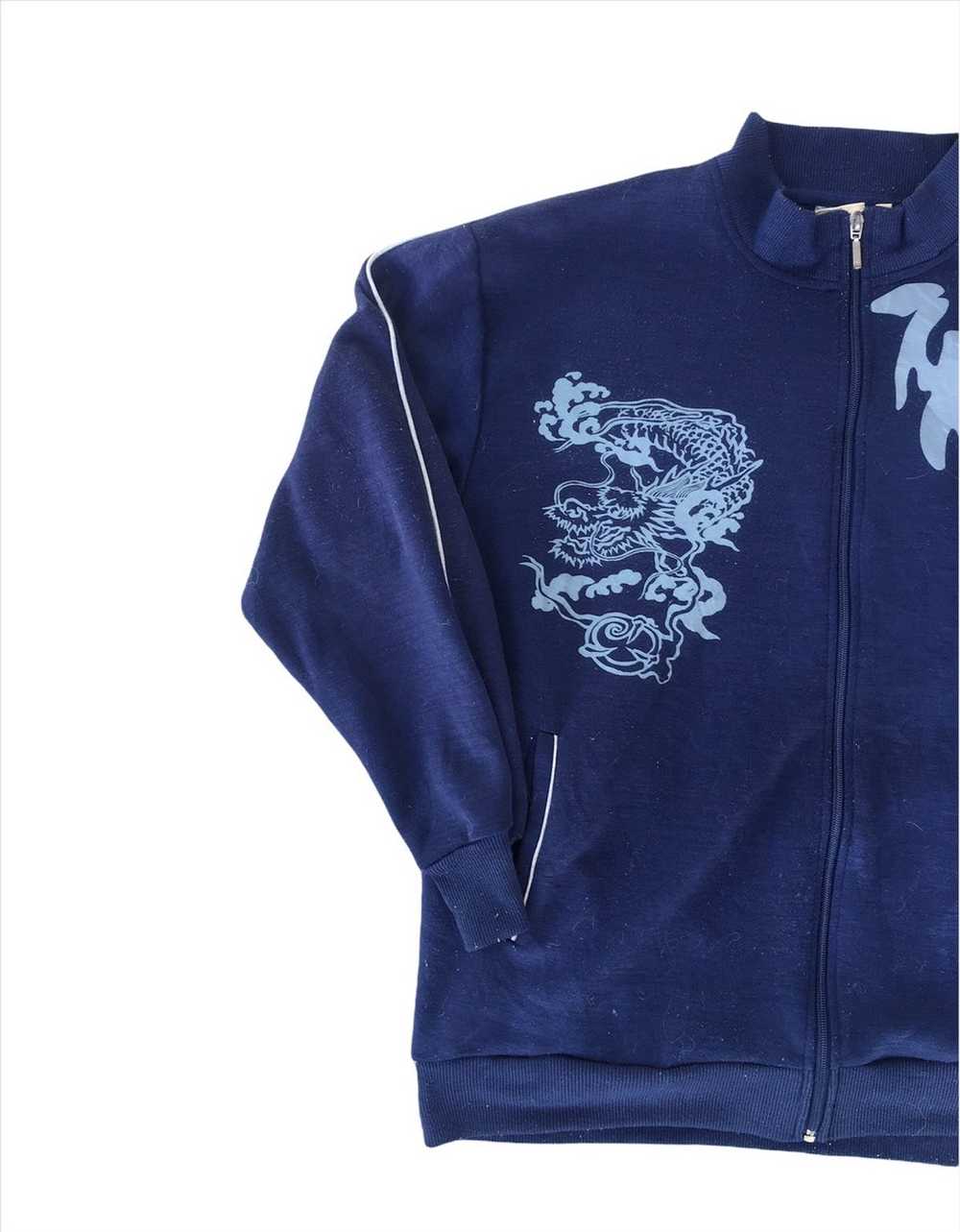 Japanese Brand Sukajan Dragon Sweater japanese art - image 2