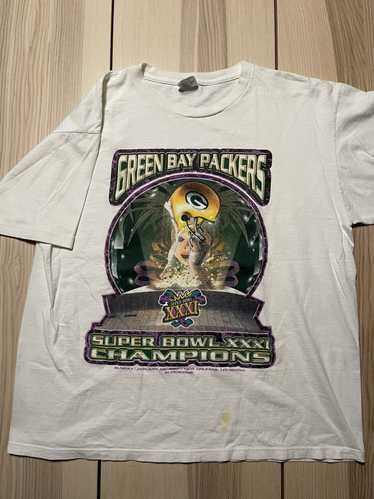 Starter Green Bay Packers Super Bowl XXXI Champions T-Shirt