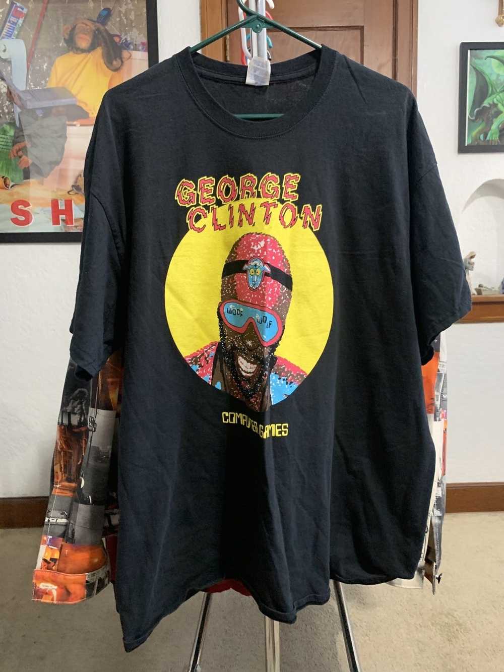 Tour Tee GEORGE CLINTON computer games tour shirt… - image 1