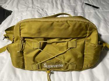 🔥supreme small waist bag Olive Green fw22 100% Authentic