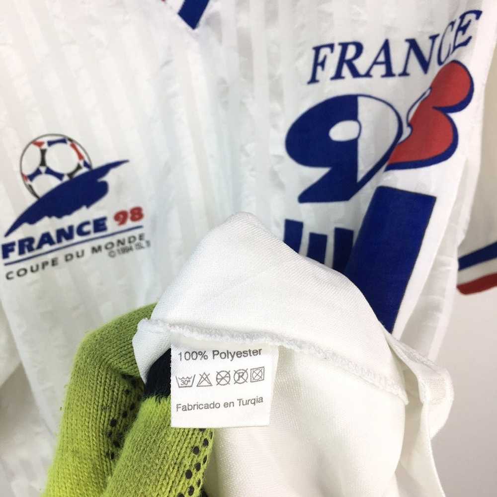 Fifa World Cup × Jersey Vintage France 1998 Fifa … - image 12