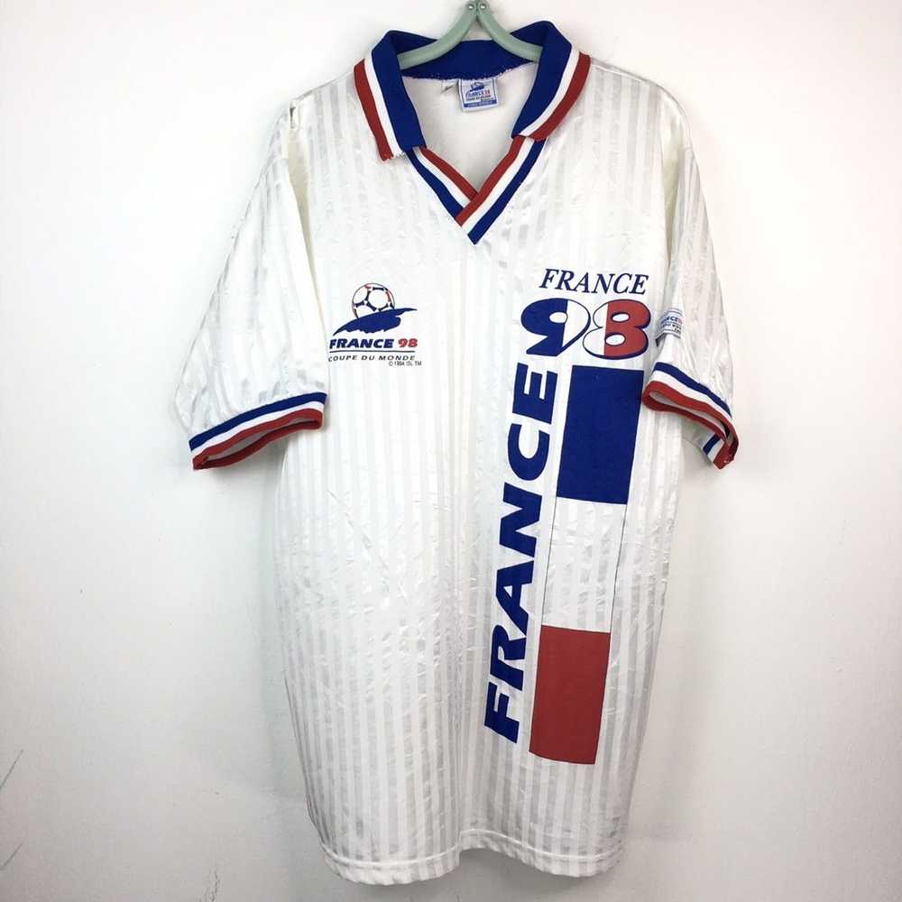 Fifa World Cup × Jersey Vintage France 1998 Fifa … - image 1