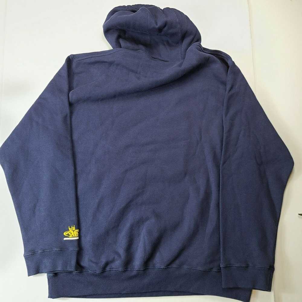 Anvil PNB nation Clothing Mens XL Navy Hooded Swe… - image 2