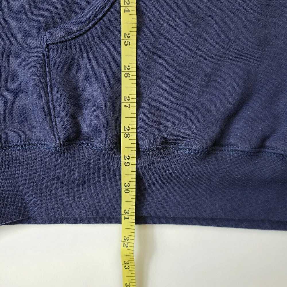 Anvil PNB nation Clothing Mens XL Navy Hooded Swe… - image 5