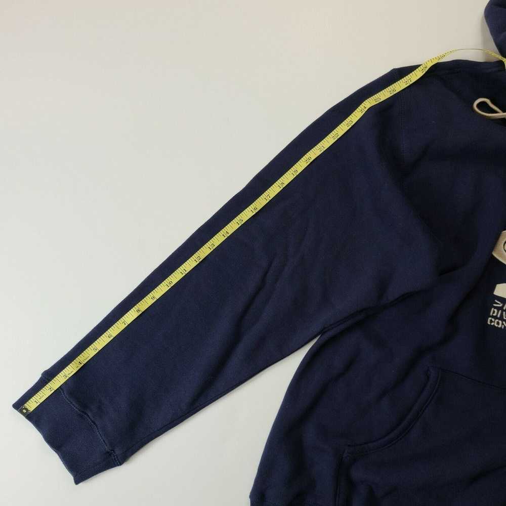 Anvil PNB nation Clothing Mens XL Navy Hooded Swe… - image 9