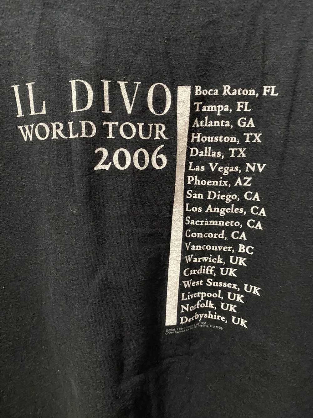 Hanes × Vintage Il Divo 2006 world tour 2006 band… - image 6