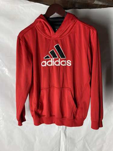 Adidas Boston Red Sox Hoodie Sweatshirt Navy Heavyweight Kangaroo Pock –  Shop Thrift World