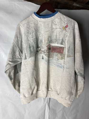 Vintage Vintage artisans wraparound sweatshirt nat