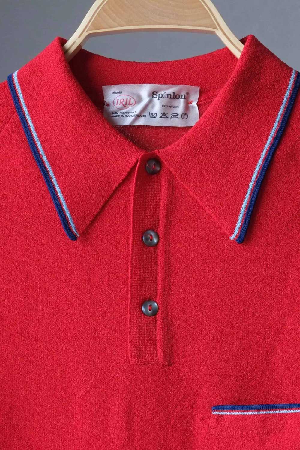 IRIL 70's Knit Mousse Polo Shirt - image 12