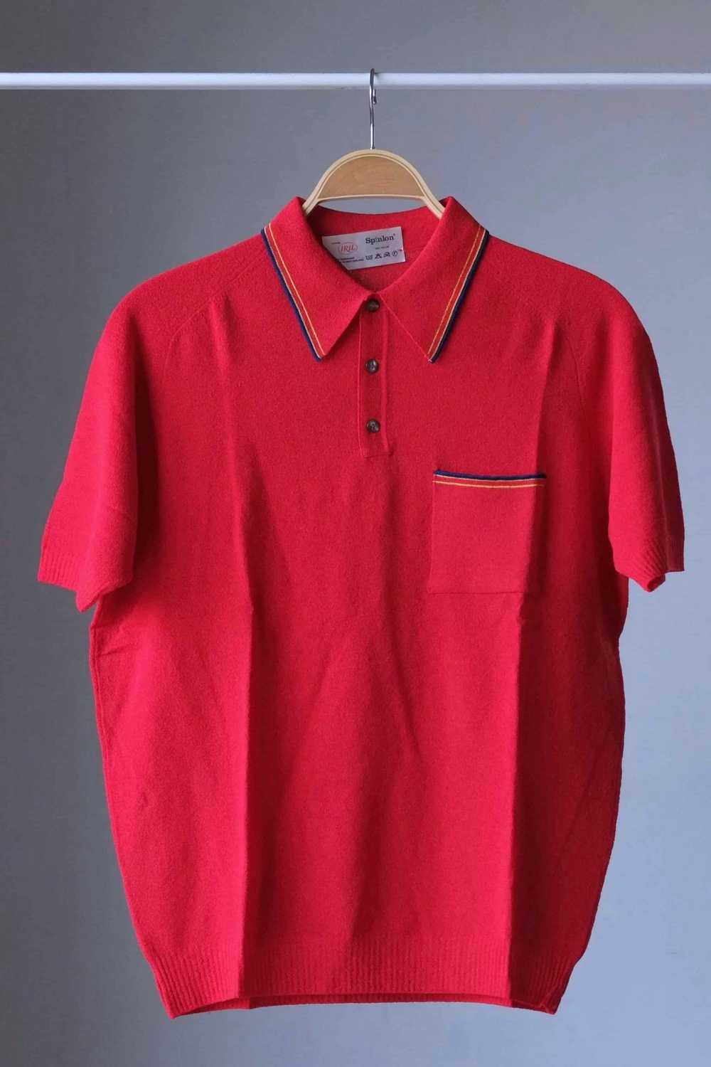 IRIL 70's Knit Mousse Polo Shirt - image 4