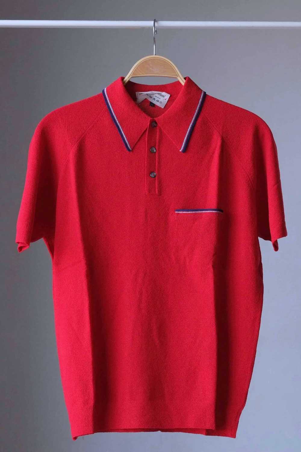 IRIL 70's Knit Mousse Polo Shirt - image 7