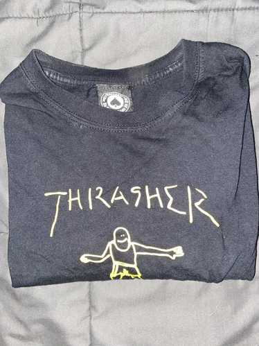 Thrasher Black Thrasher Tee