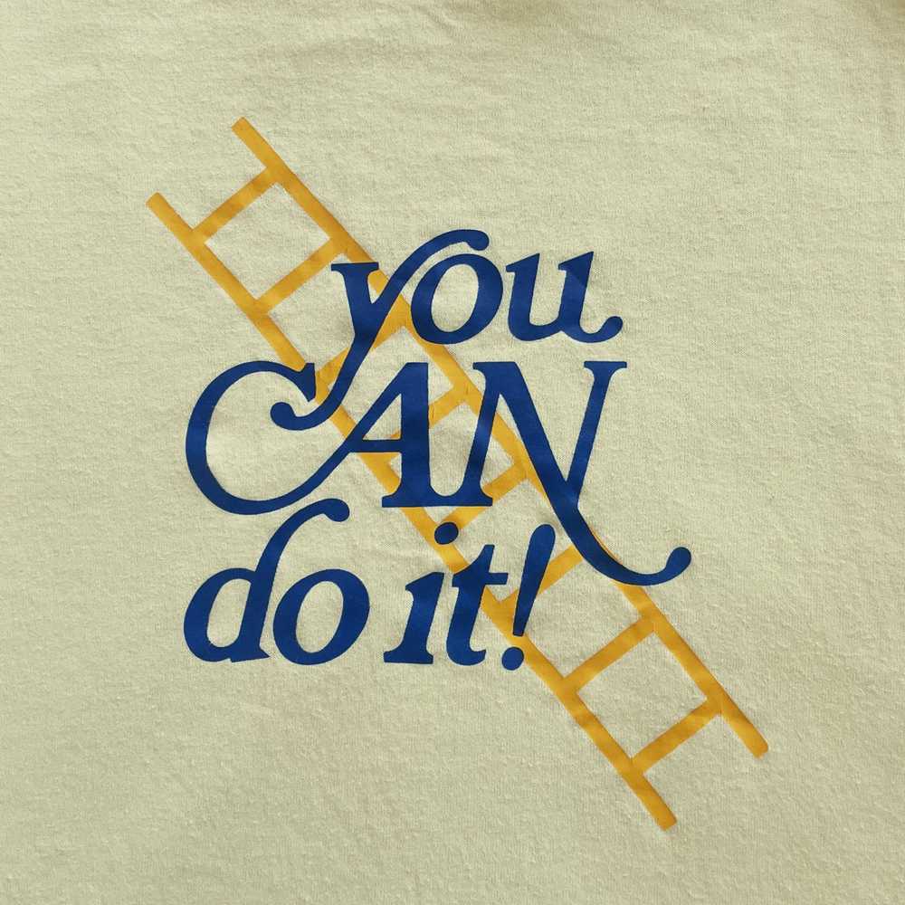 Vintage 80s Single Stitch You Can Do It Tee - image 2