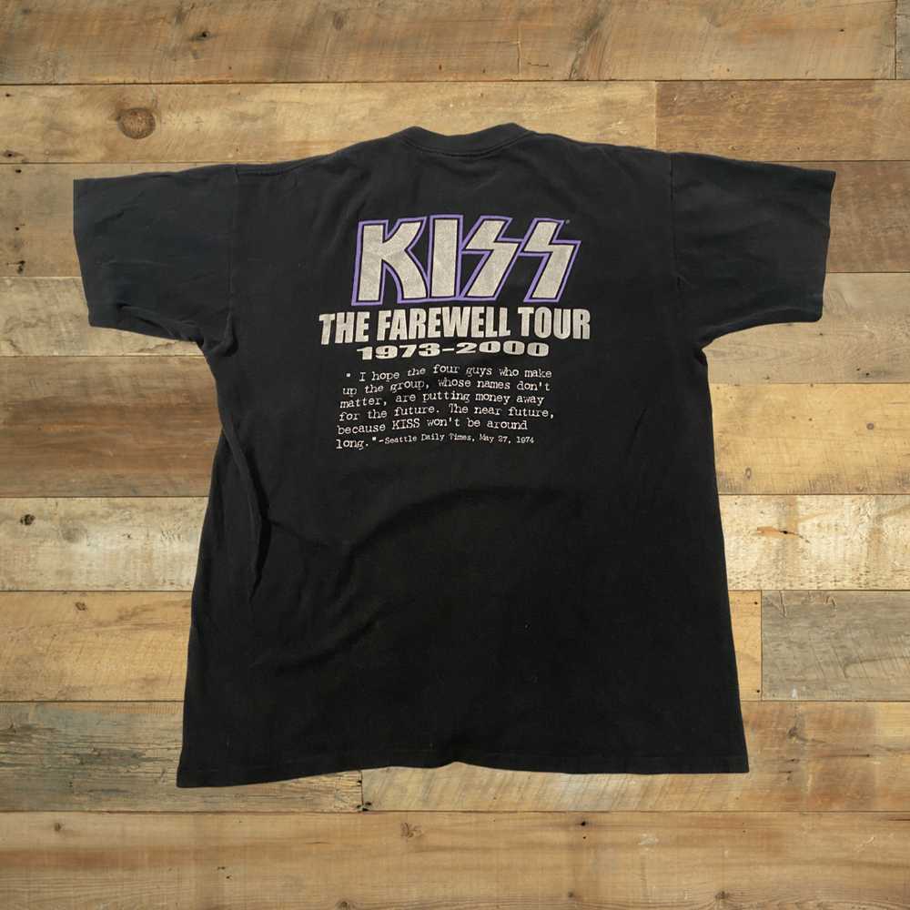 Vintage Kiss Farewell Tour 2000 Shirt - image 2