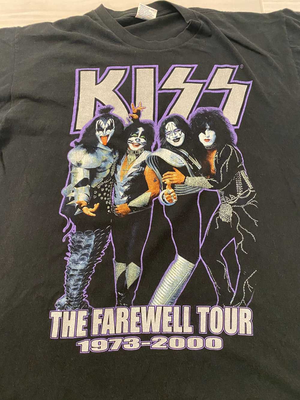 Vintage Kiss Farewell Tour 2000 Shirt - image 3