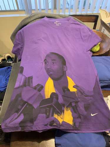 RARE Nike Kobe Bryant The Interview Yellow Short Sleeve T Shirt Medium