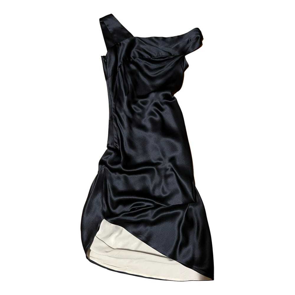 Alexander McQueen Silk mid-length dress - image 1