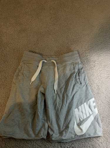 Nike Grey Nike sweat shorts - image 1