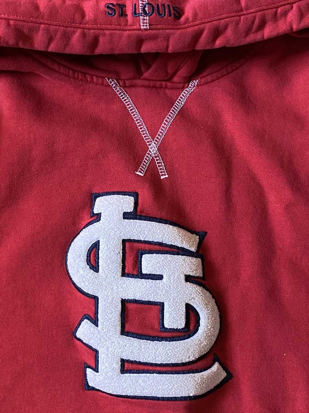 MLB × Majestic × Vintage St. Louis cardinals hood… - image 2