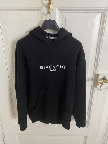 Givenchy Givenchy Logo Hoodie Black - image 1