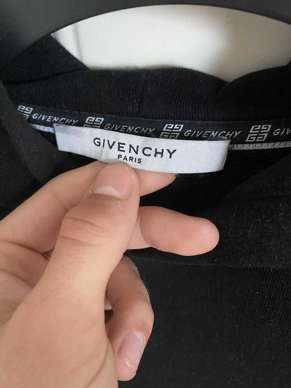 Givenchy Givenchy Logo Hoodie Black - image 4