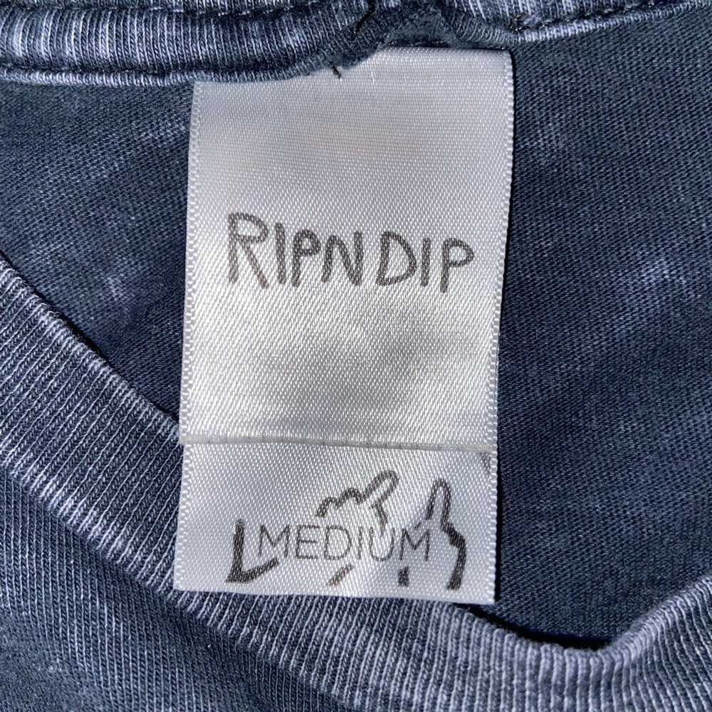 Rip N Dip × Streetwear Distressed Grey Rip N Dip … - image 5