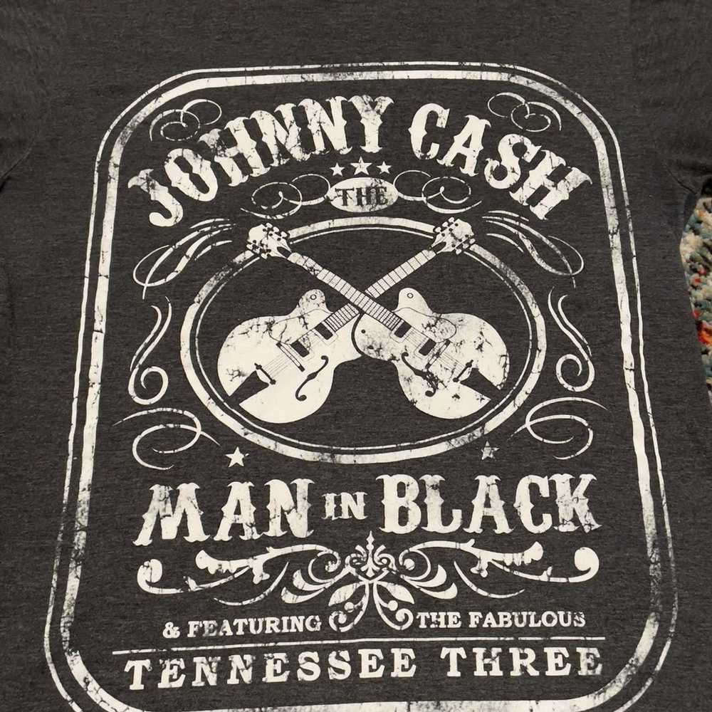 Band Tees × Other Johnny Cash Man In Black Guitar… - image 2