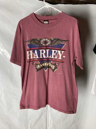 Harley Davidson × Vintage Vintage single stitch H… - image 1