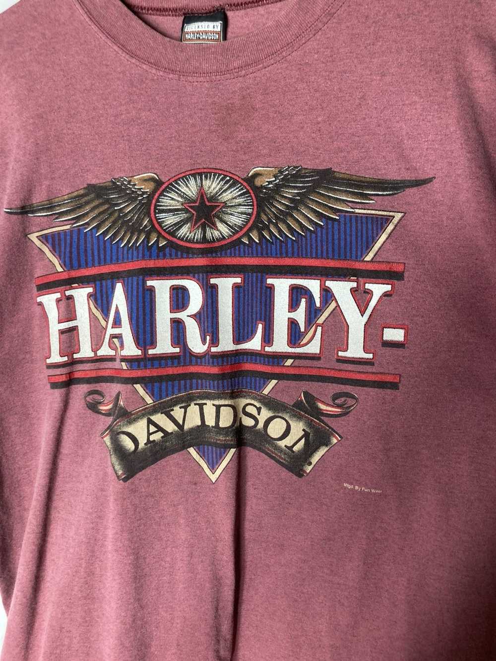 Harley Davidson × Vintage Vintage single stitch H… - image 2