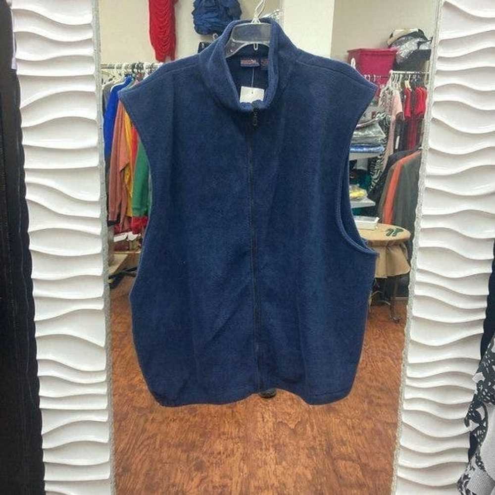 Sierra Designs Sierra Pacific Fleece Blue Vest 3XL - image 1