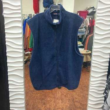 Sierra Designs Sierra Pacific Fleece Blue Vest 3XL - image 1