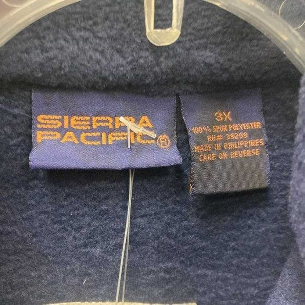 Sierra Designs Sierra Pacific Fleece Blue Vest 3XL - image 2