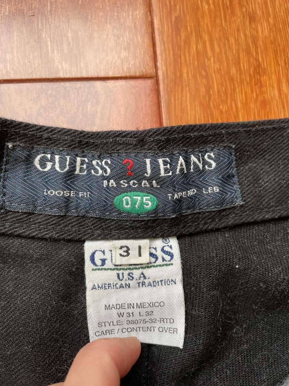 Guess × Vintage Vintage Black Guess Jeans - image 2