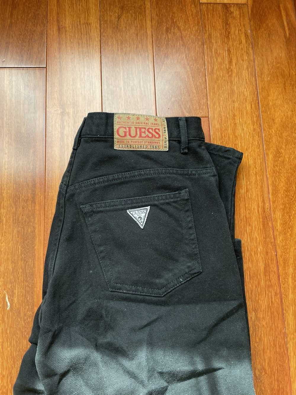 Guess × Vintage Vintage Black Guess Jeans - image 3