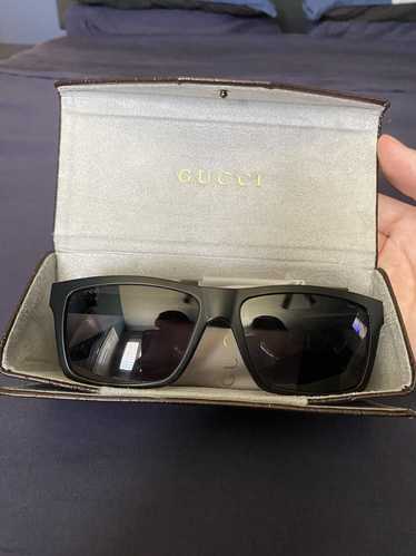 Gucci Gucci Black/black stripe Sunglasses - image 1