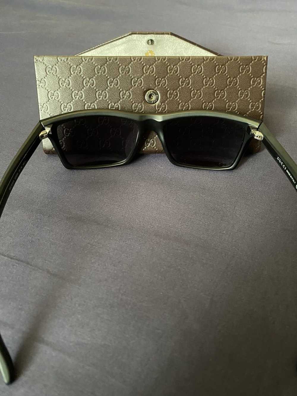 Gucci Gucci Black/black stripe Sunglasses - image 4