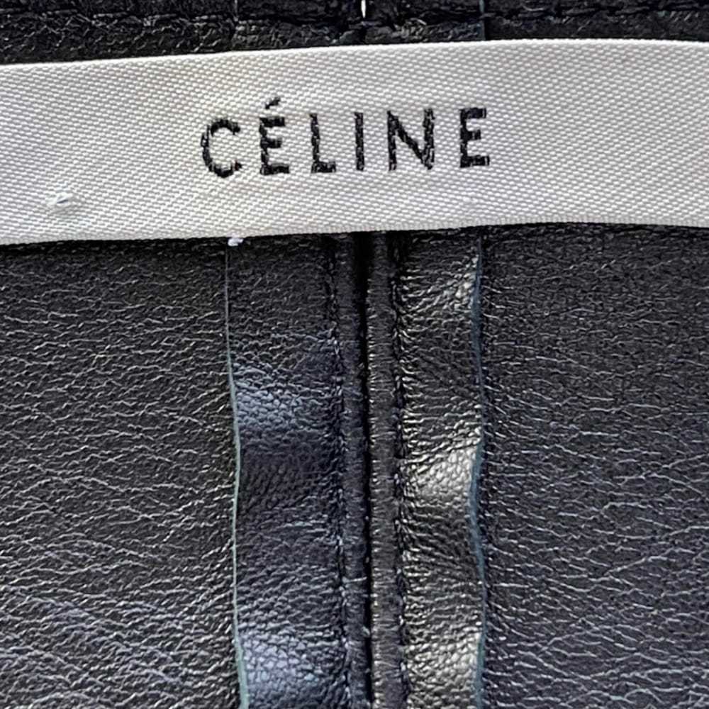 Celine Leather jacket - image 4